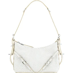 White Leather Shoulder Bag