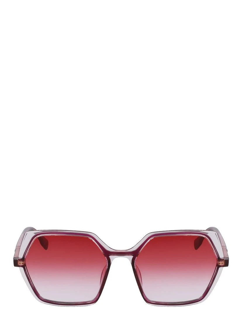 Multicolor Injected Sunglasses
