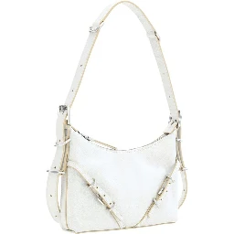 White Leather Shoulder Bag