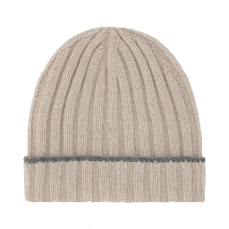 Brown Cashmere Beanie