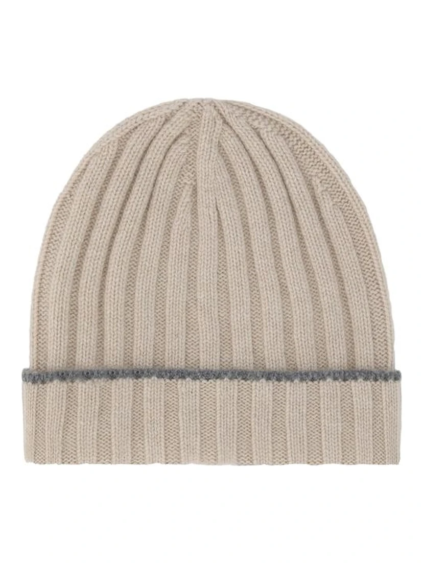 Brown Cashmere Beanie