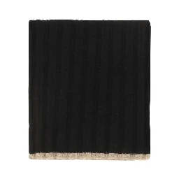 Black Cashmere Scarf