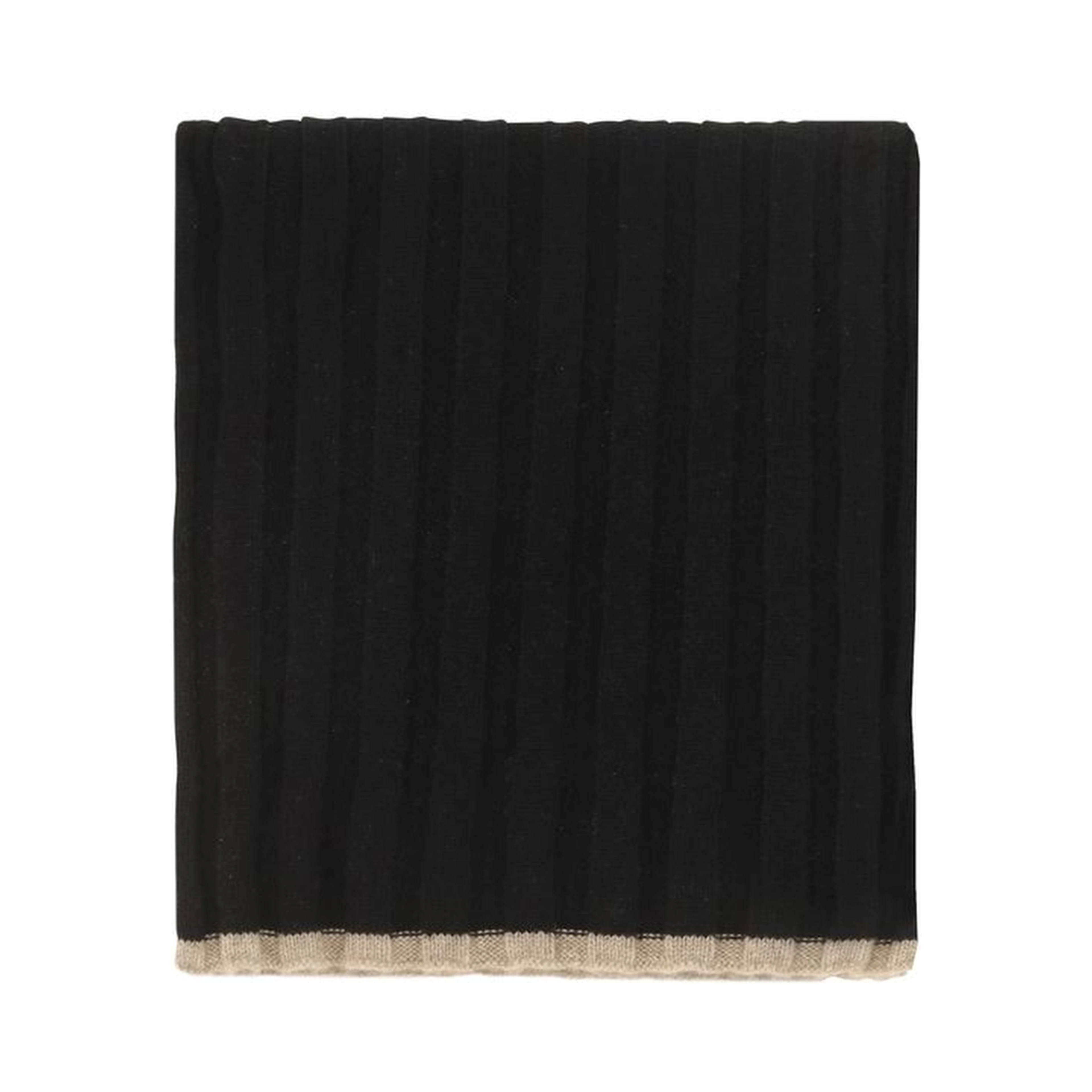 Black Cashmere Scarf