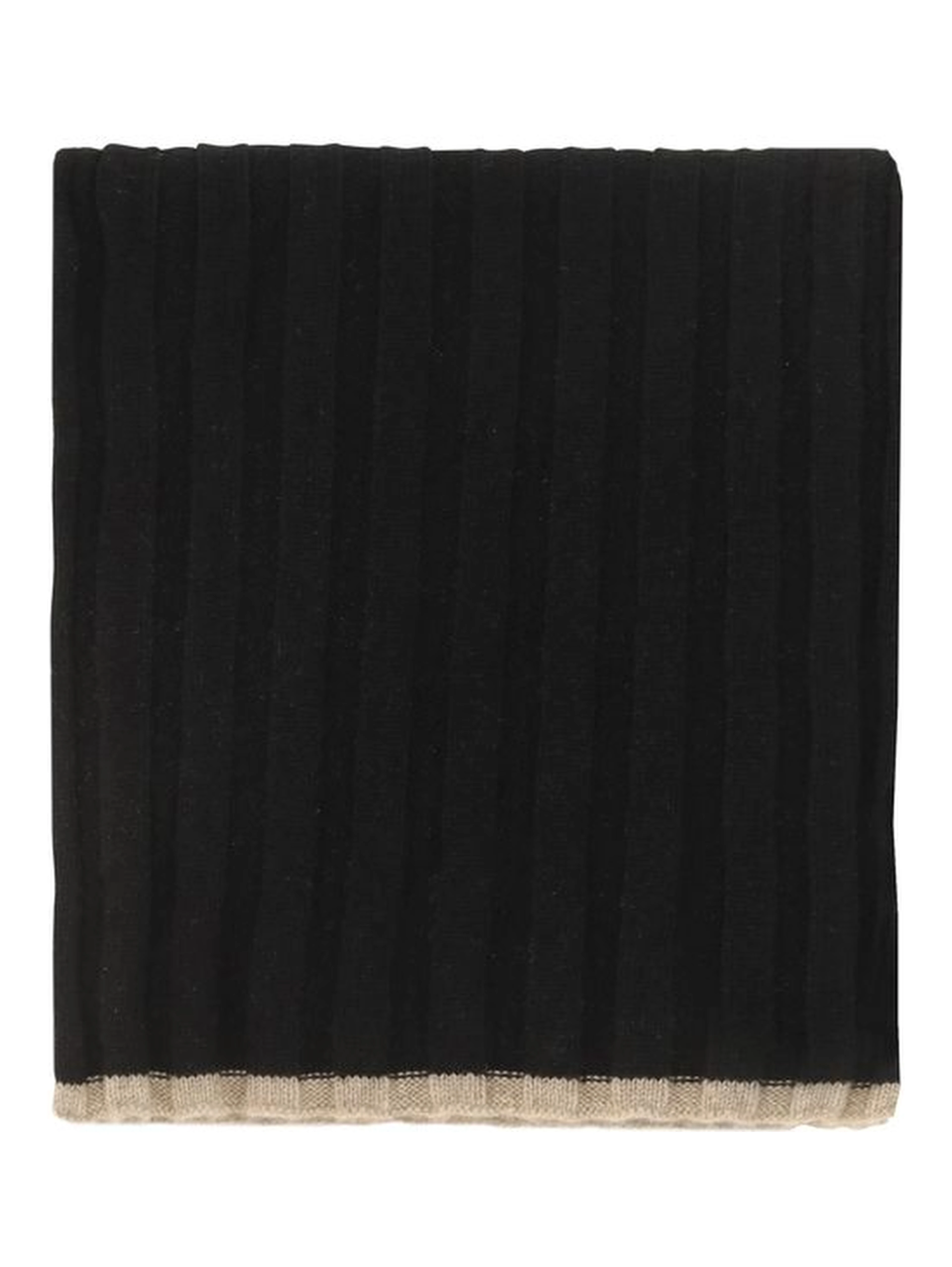 Black Cashmere Scarf