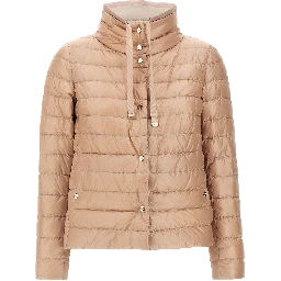 Multicolor Polyamide Full-Length Jacket