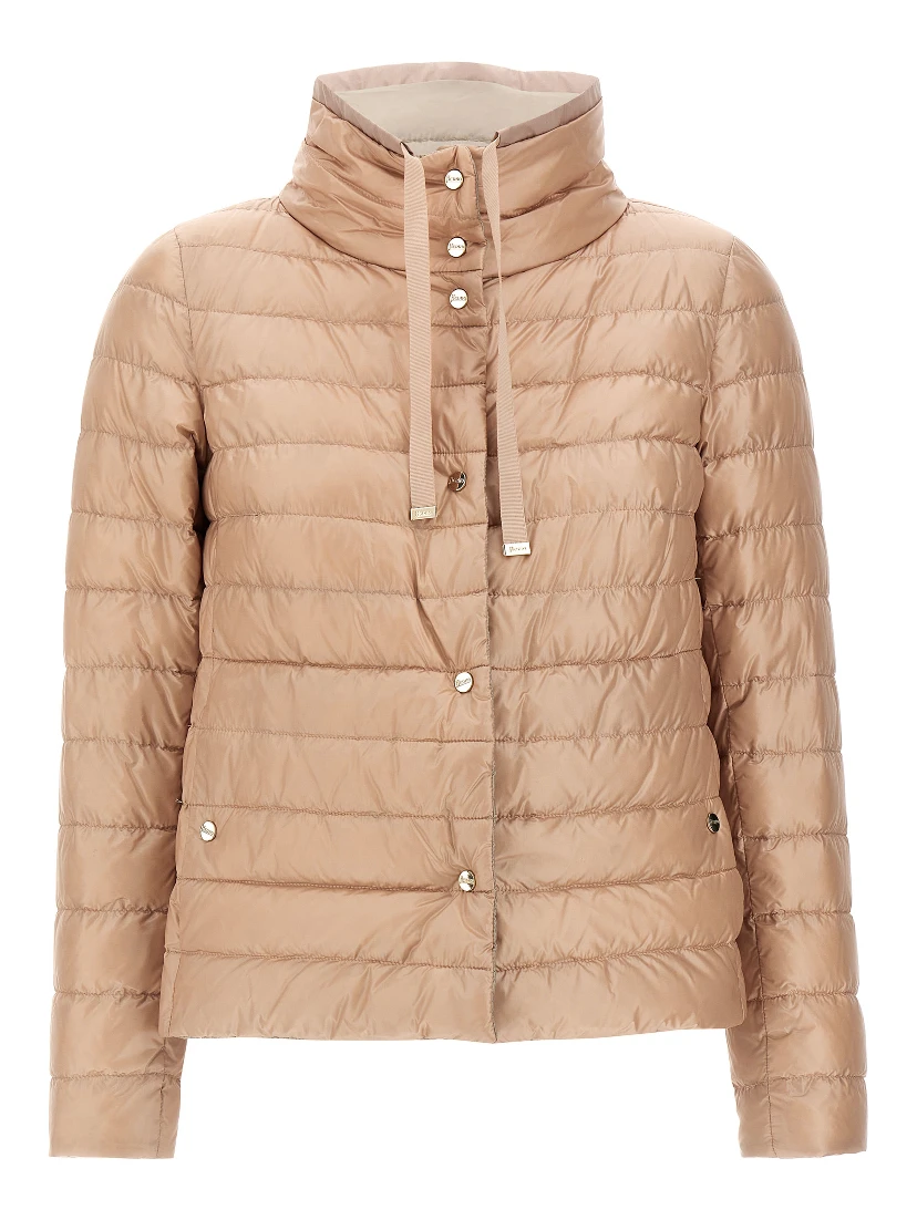 Multicolor Polyamide Full-Length Jacket