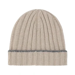 Brown Cashmere Beanie
