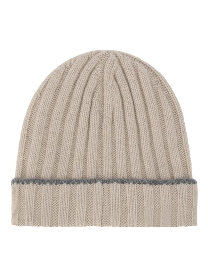 Brown Cashmere Beanie