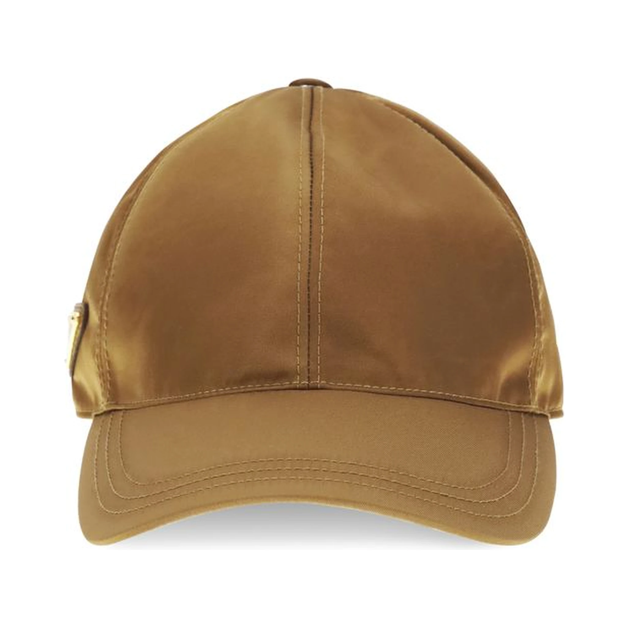 Beige Polyamide Cap (Baseball Hat)
