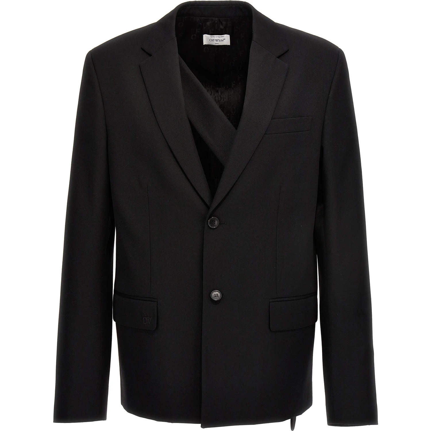 Black Wool Blazer