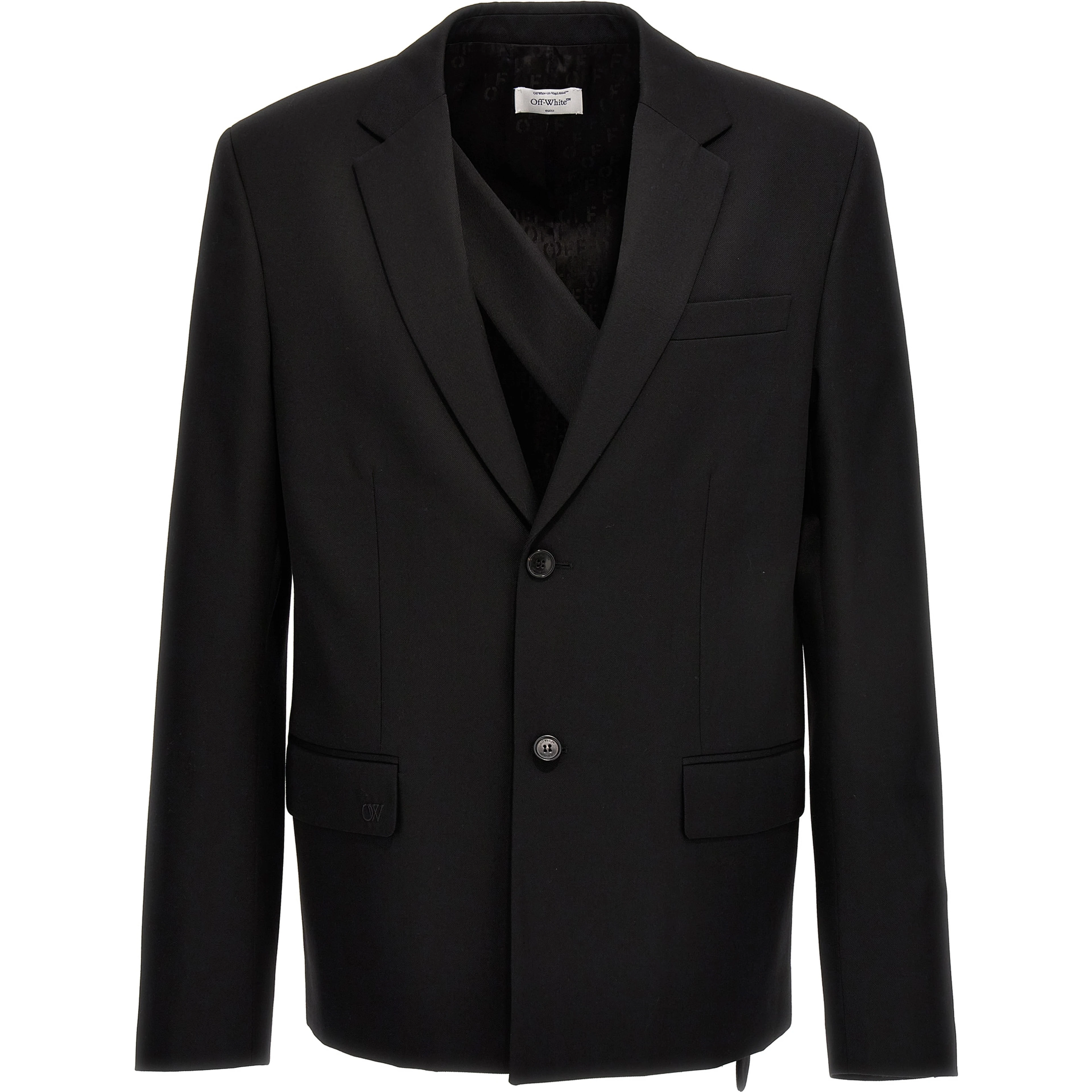 Black Wool Blazer