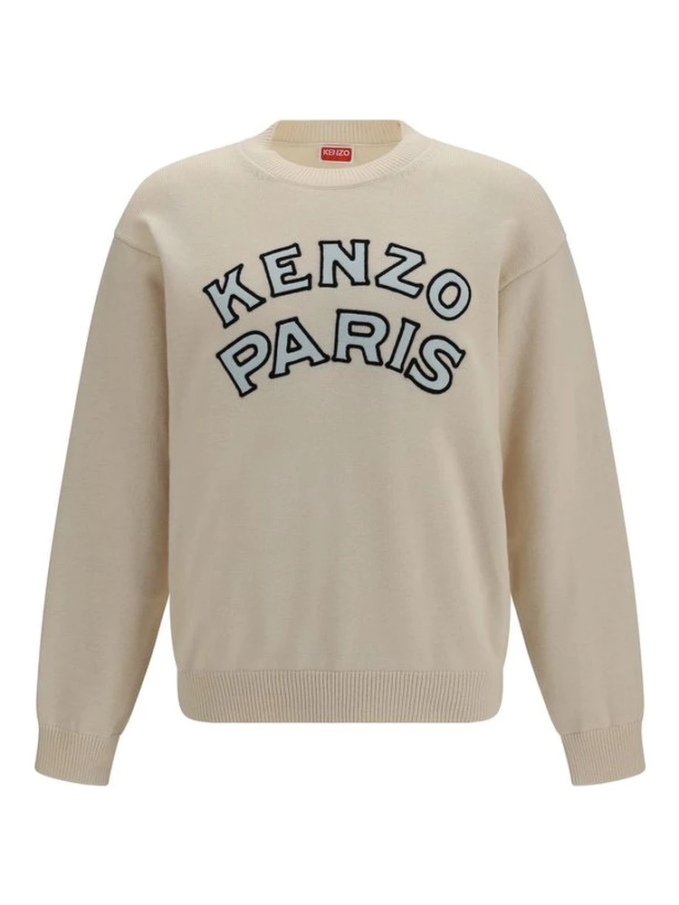 Beige Wool Oves Aries Sweatshirt