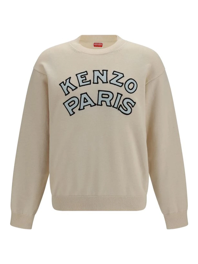 Beige Wool Oves Aries Sweatshirt