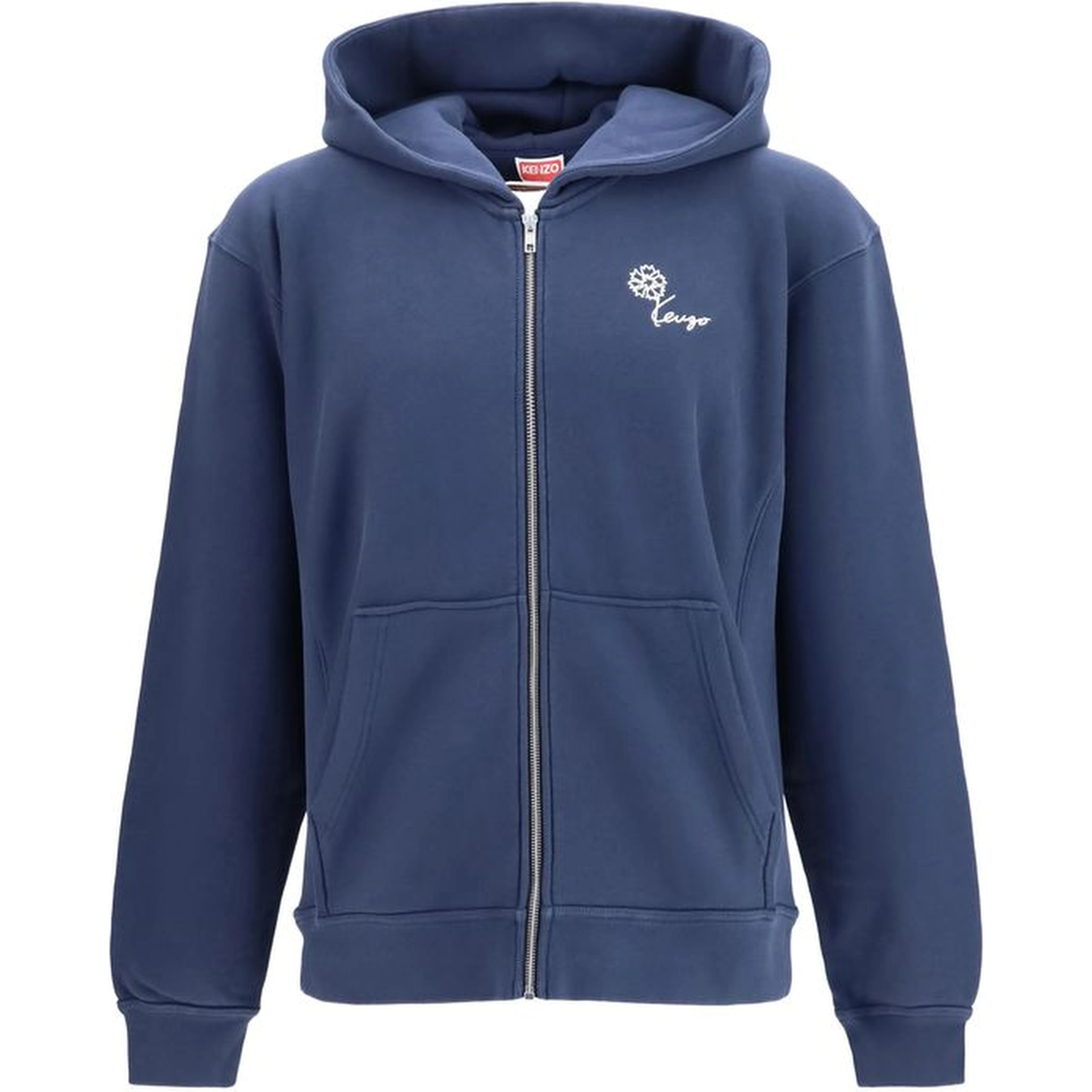 Blue Cotton Sweatshirt