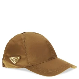 Beige Polyamide Cap (Baseball Hat)
