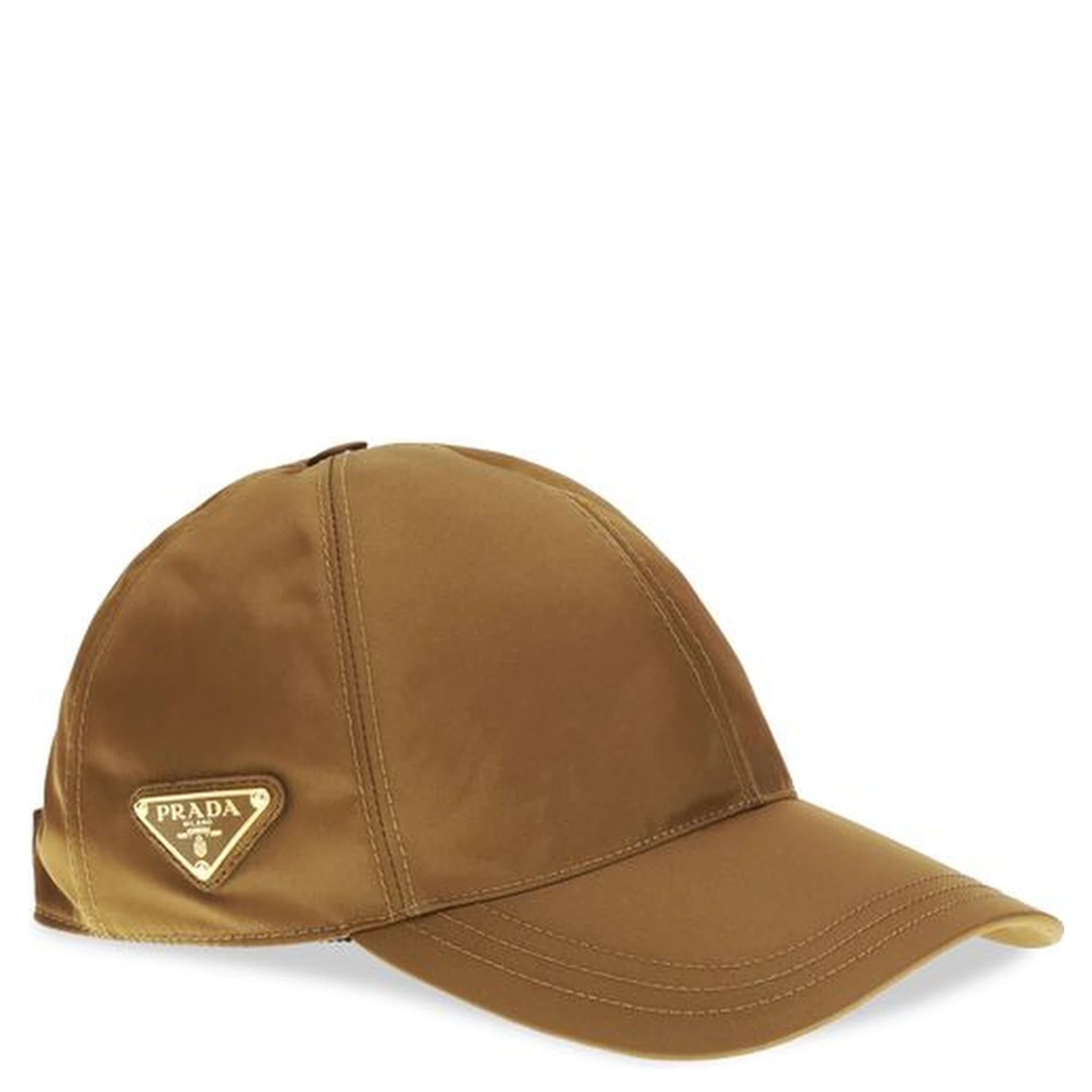 Beige Polyamide Cap (Baseball Hat)