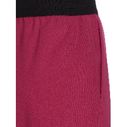Fuchsia Virgin Wool Bermuda Shorts