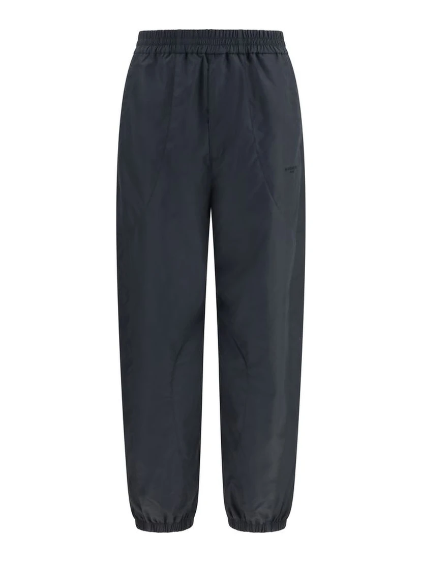 Black Cotton Joggers (Workout Pants)