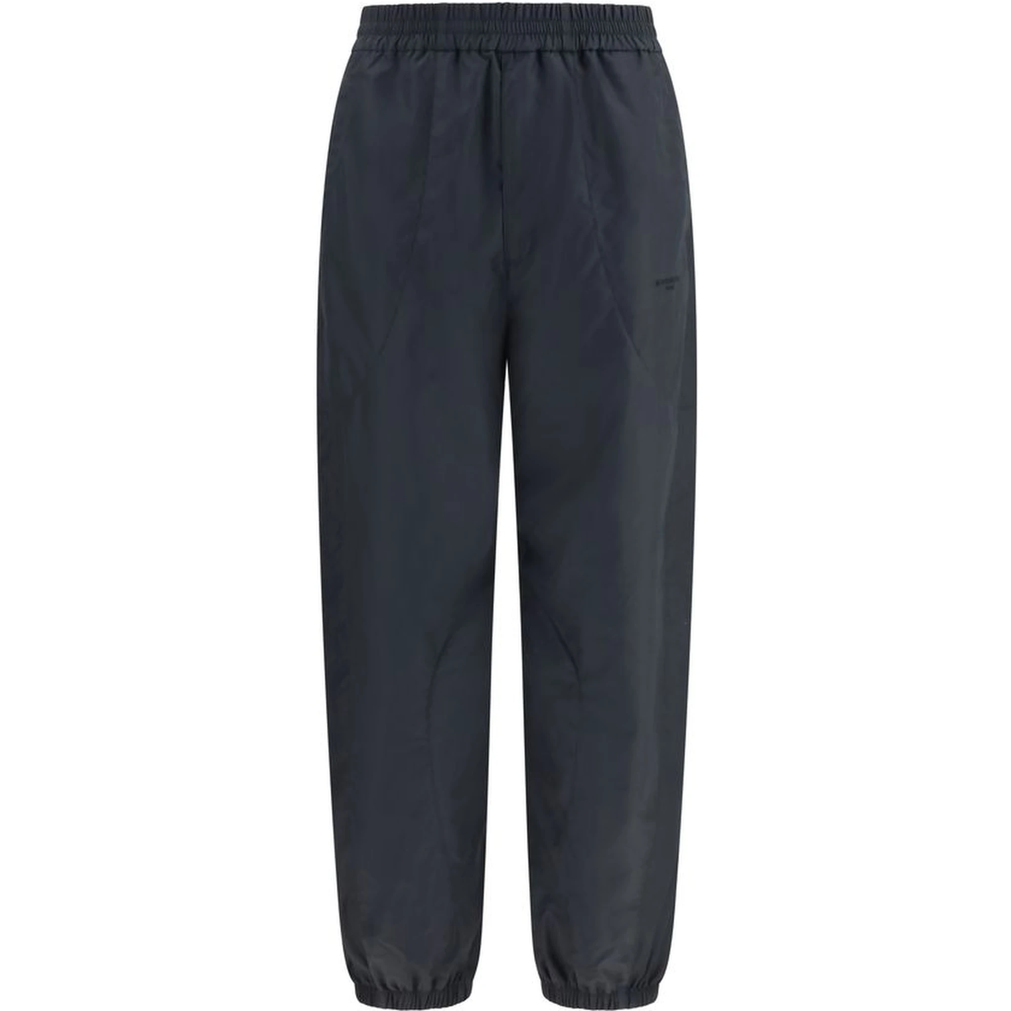 Black Cotton Joggers (Workout Pants)