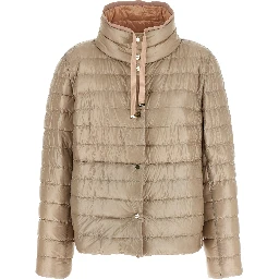 Multicolor Polyamide Full-Length Jacket