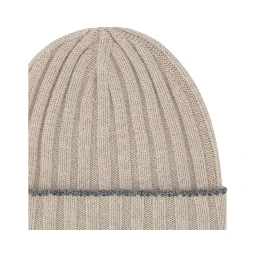 Brown Cashmere Beanie