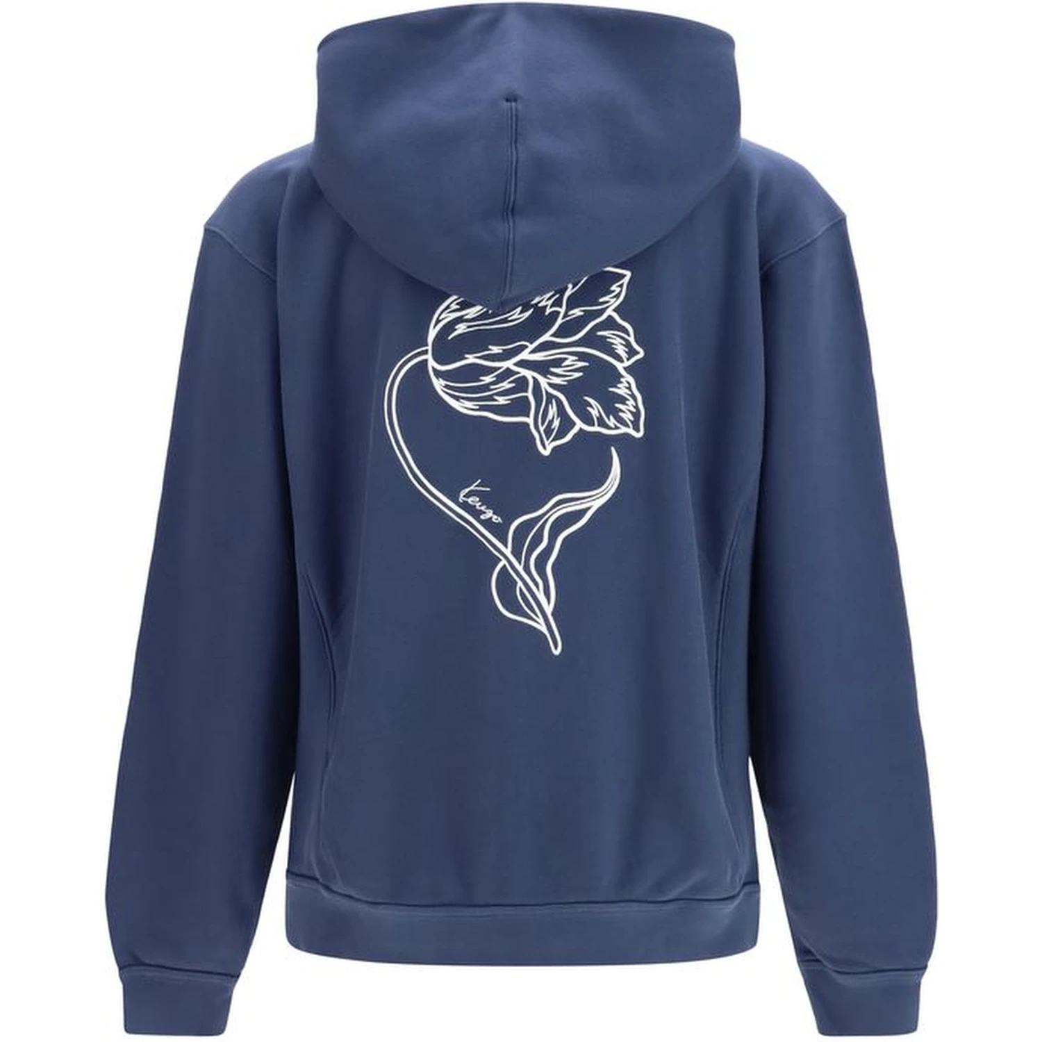 Blue Cotton Sweatshirt