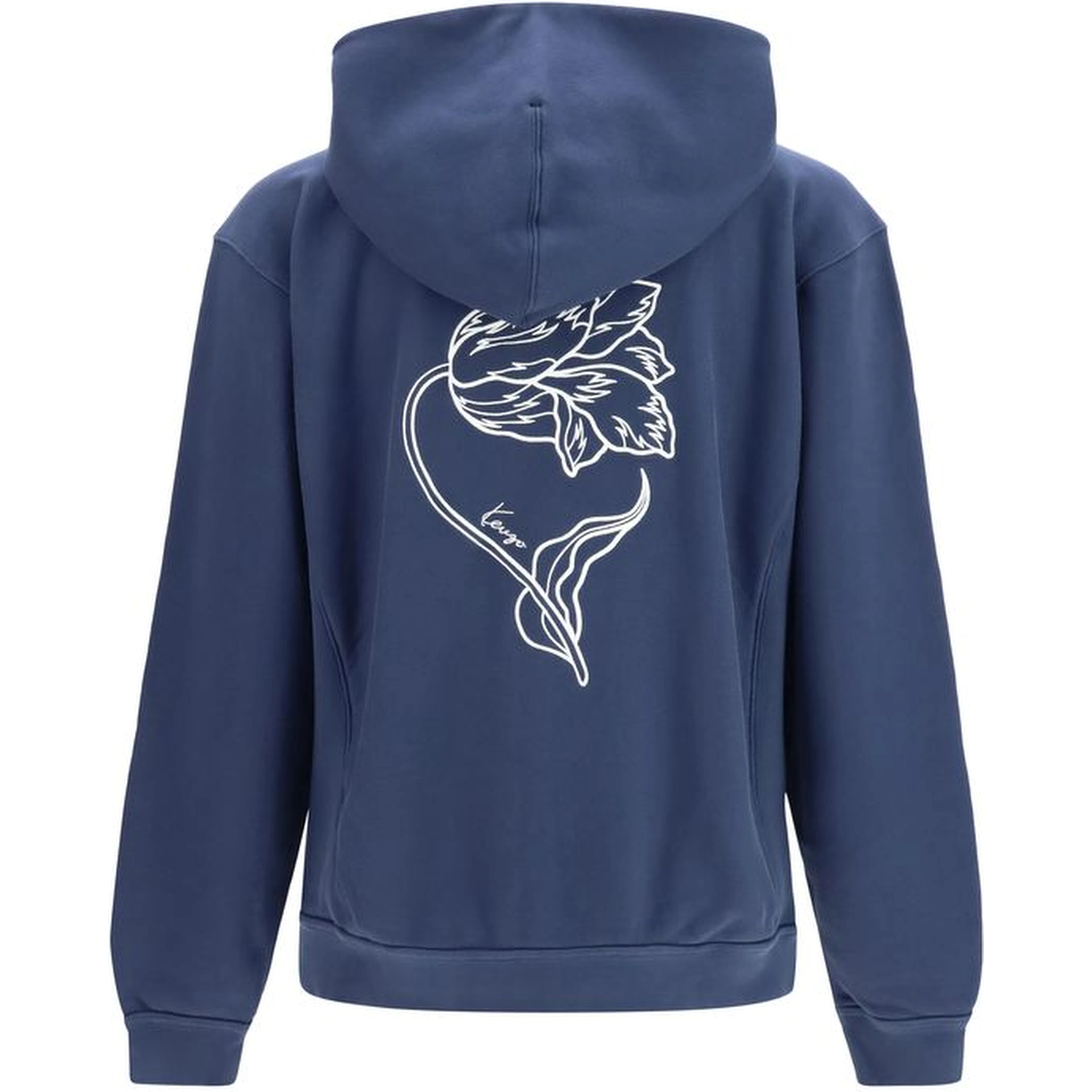Blue Cotton Sweatshirt