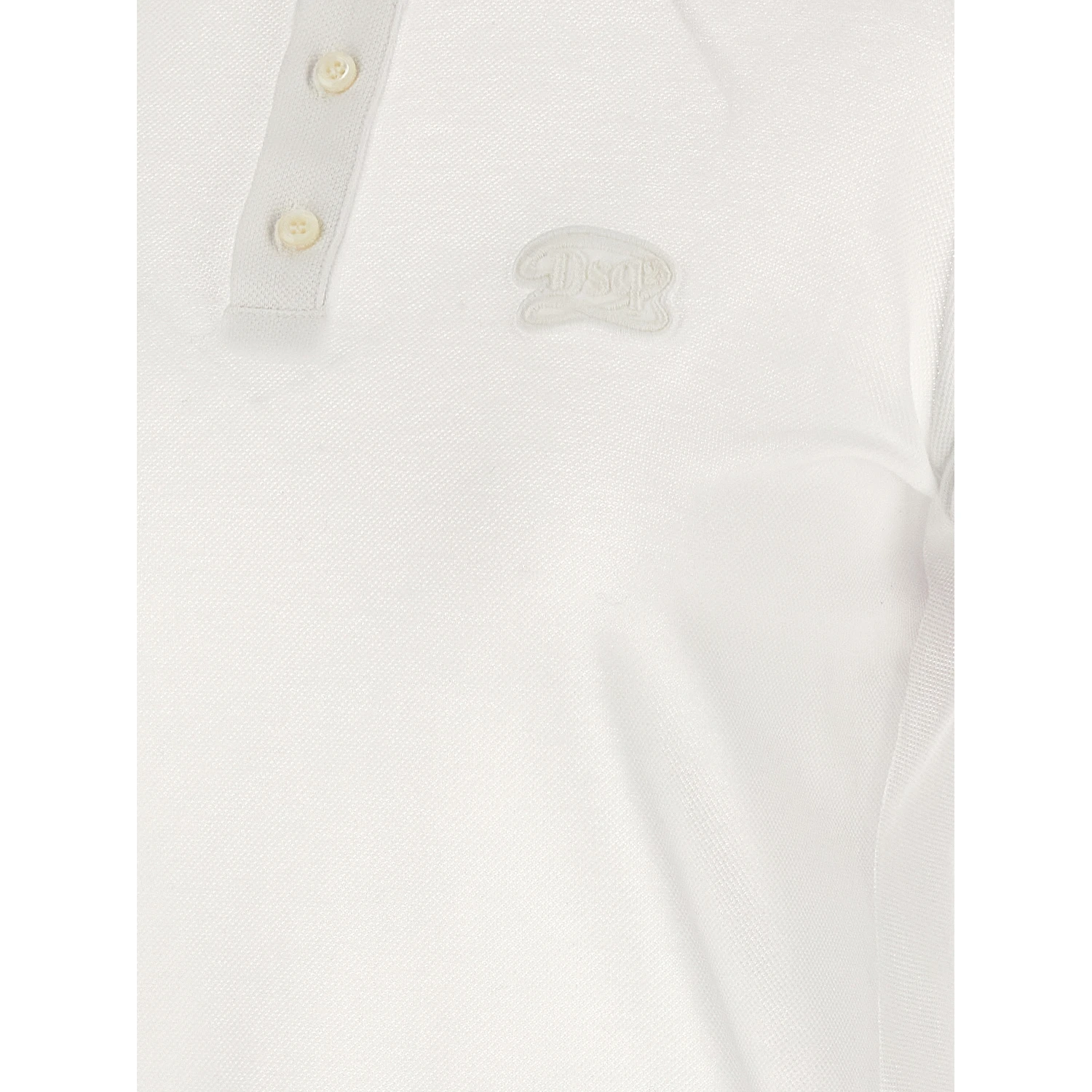 White Cotton Short Dress