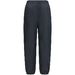 Black Cotton Joggers (Workout Pants)