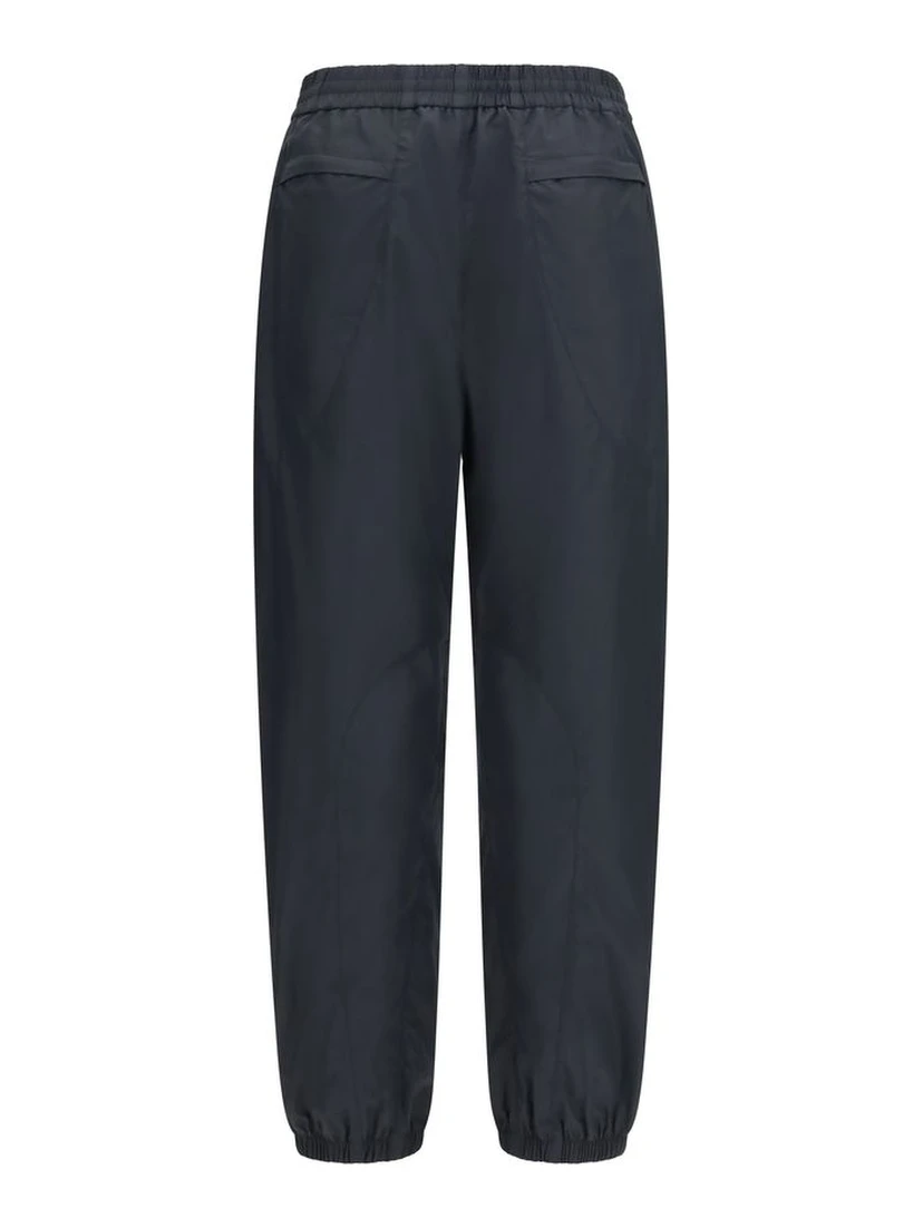 Black Cotton Joggers (Workout Pants)