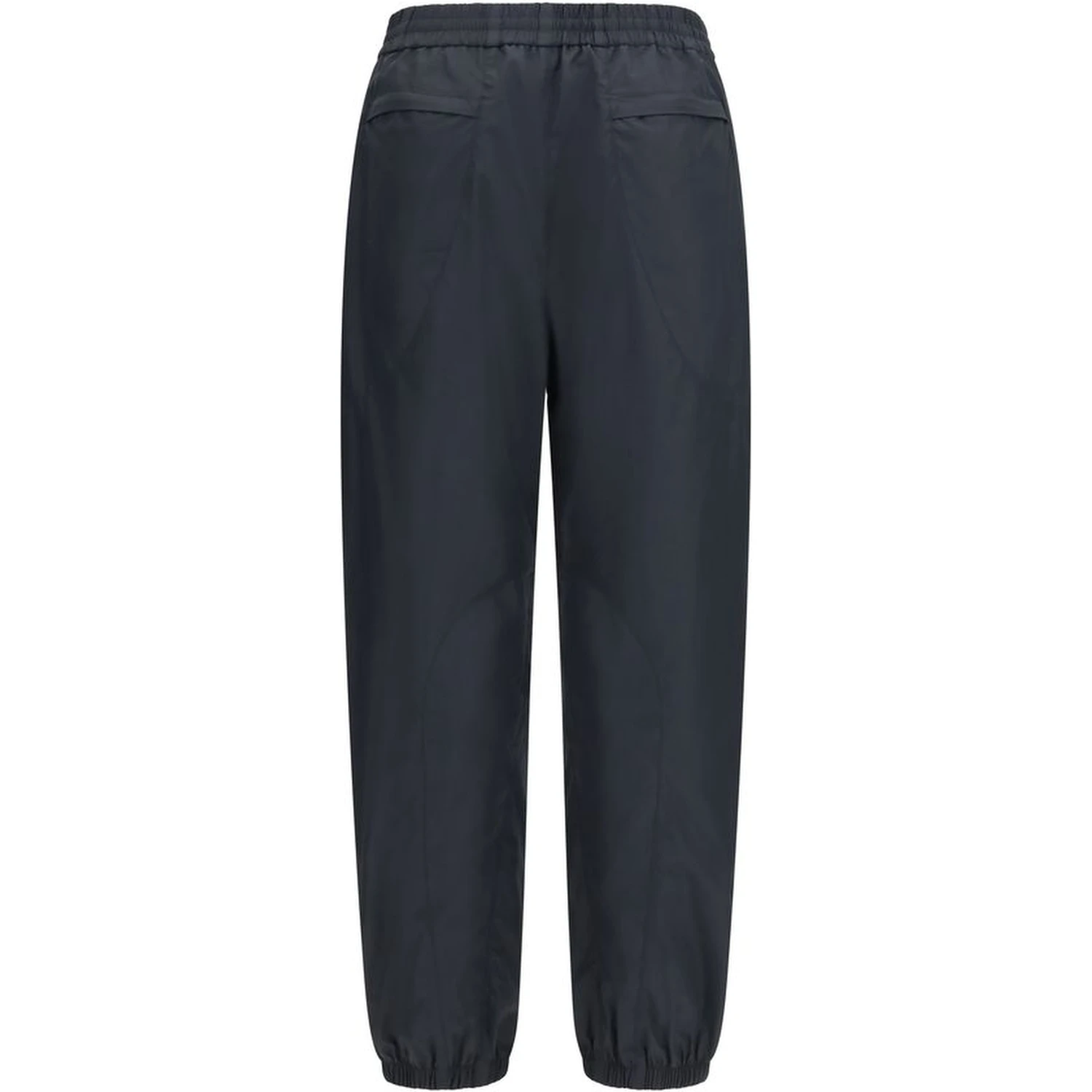 Black Cotton Joggers (Workout Pants)