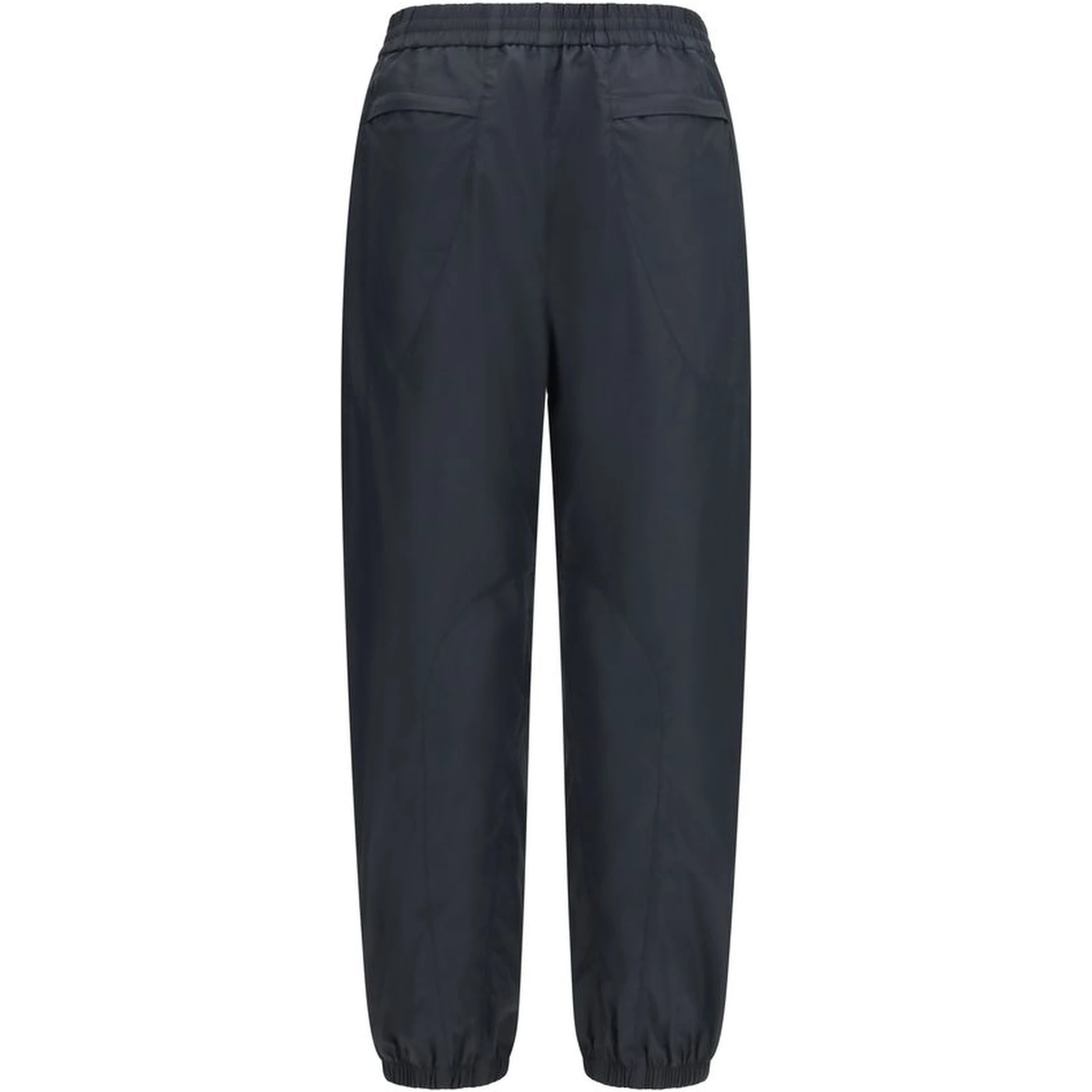 Black Cotton Joggers (Workout Pants)