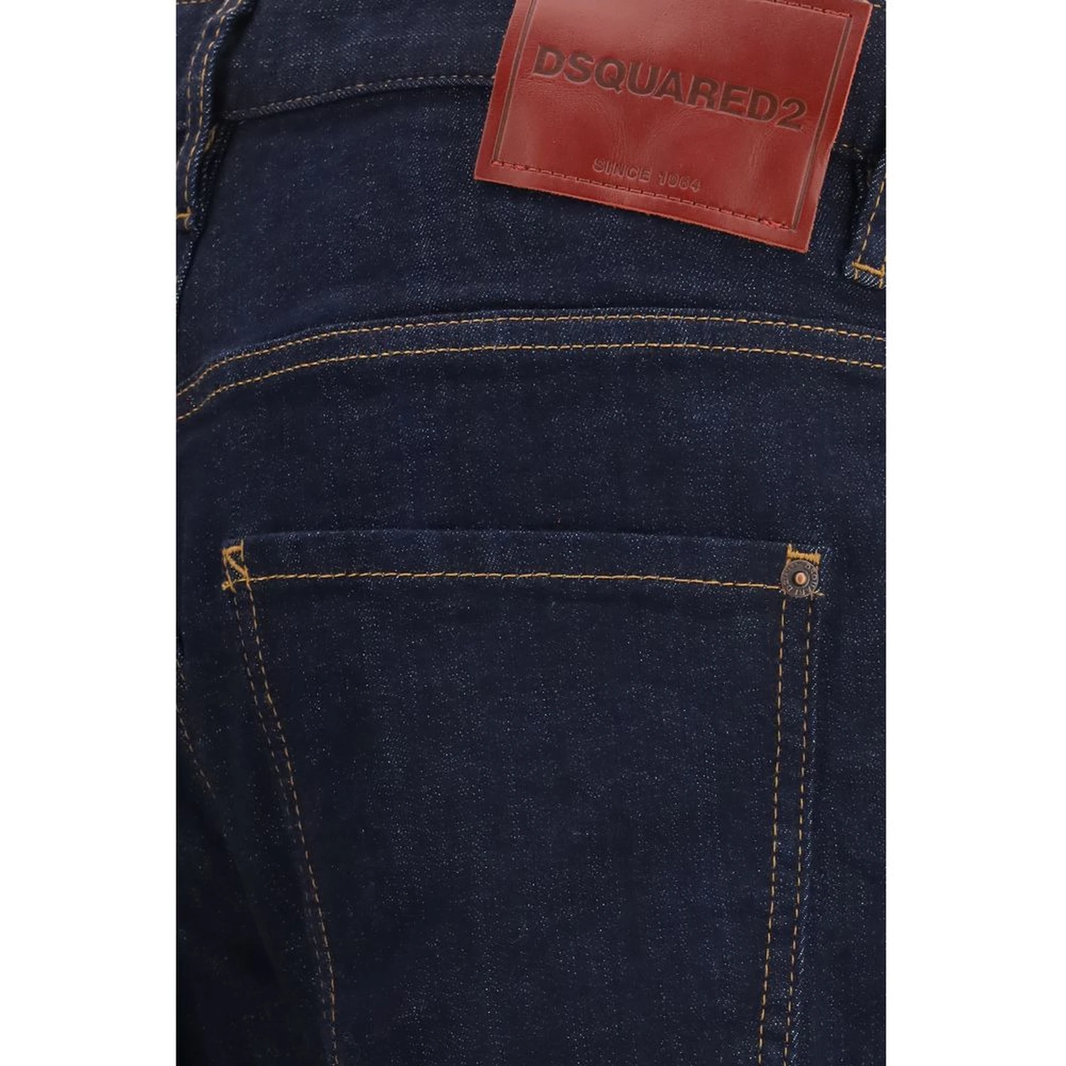 Blue Cotton Slim Fit Jeans