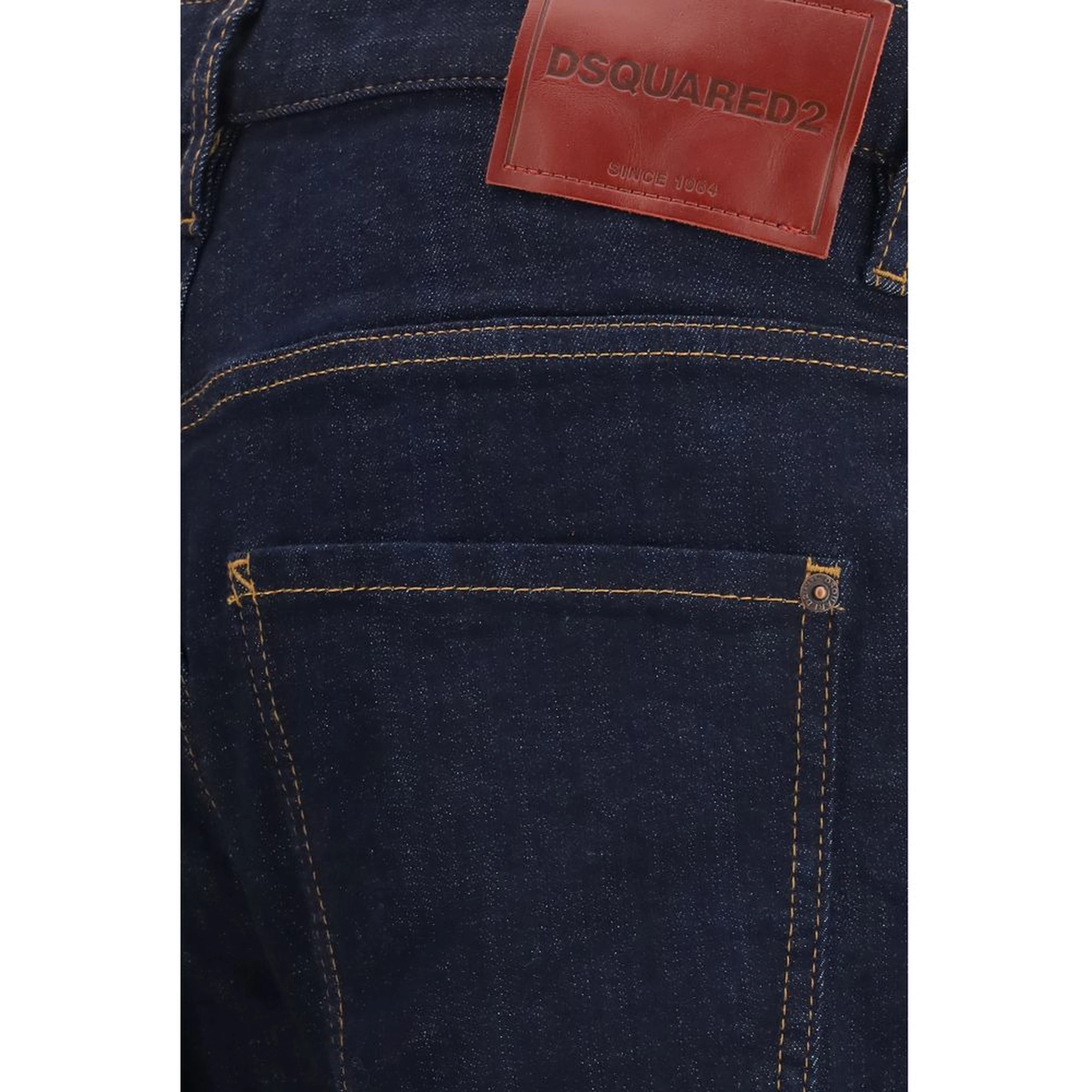 Blue Cotton Slim Fit Jeans