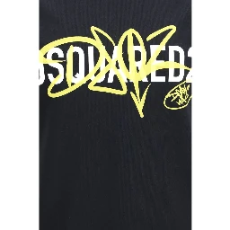 Black Cotton T-Shirt