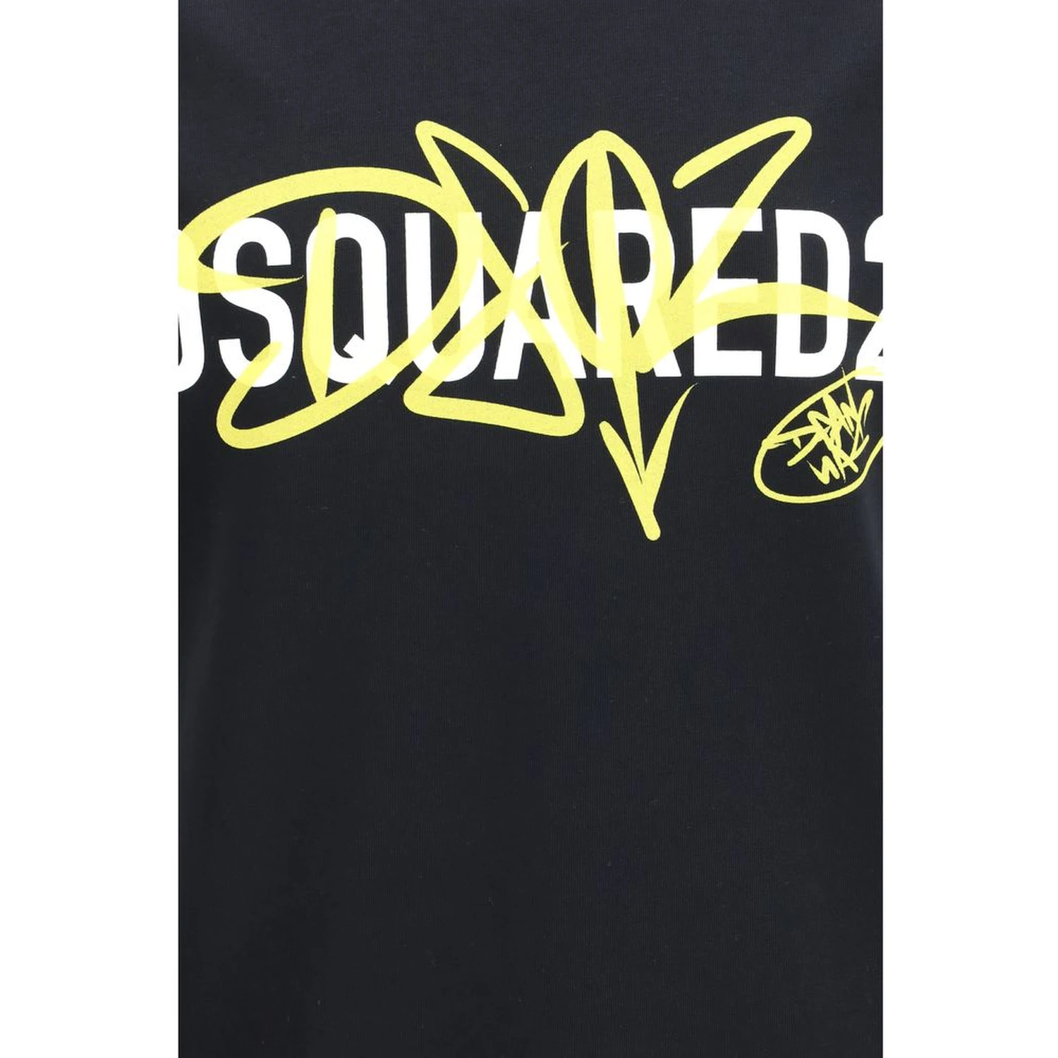 Black Cotton T-Shirt