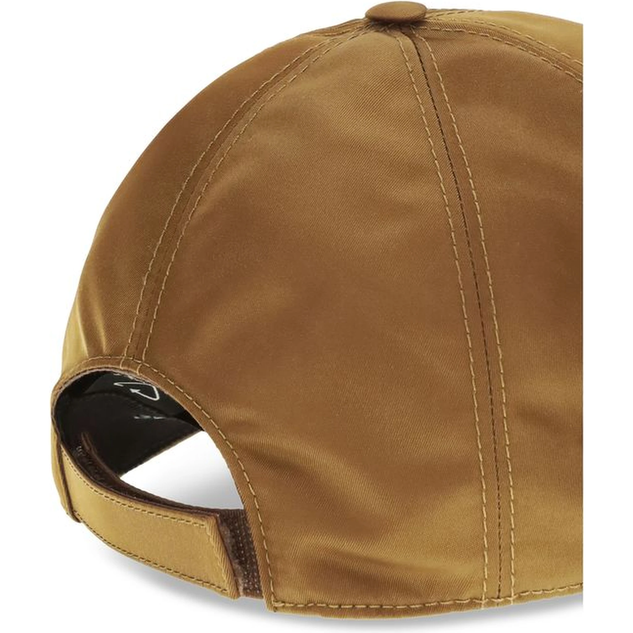 Beige Polyamide Cap (Baseball Hat)