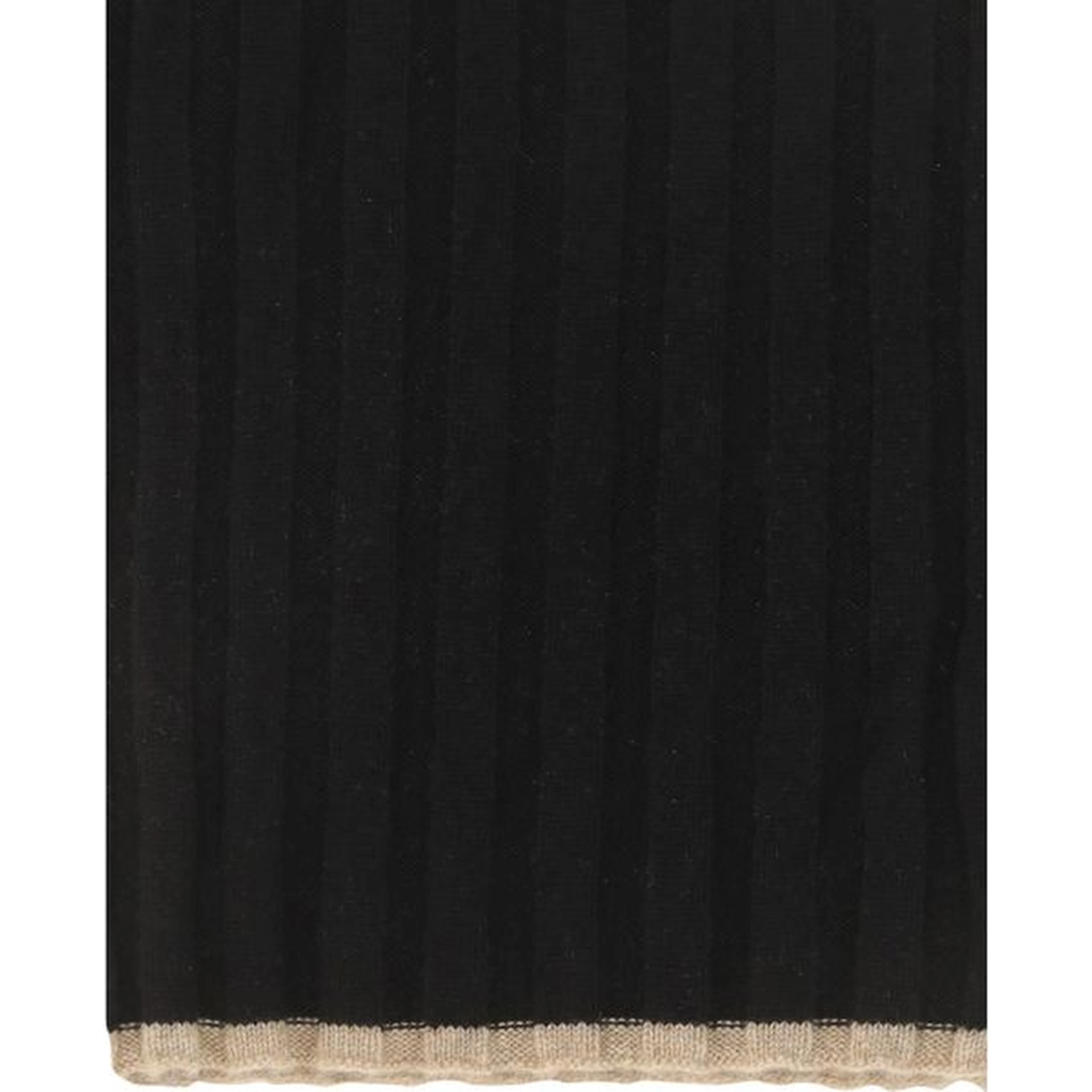 Black Cashmere Scarf