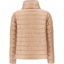 Multicolor Polyamide Full-Length Jacket