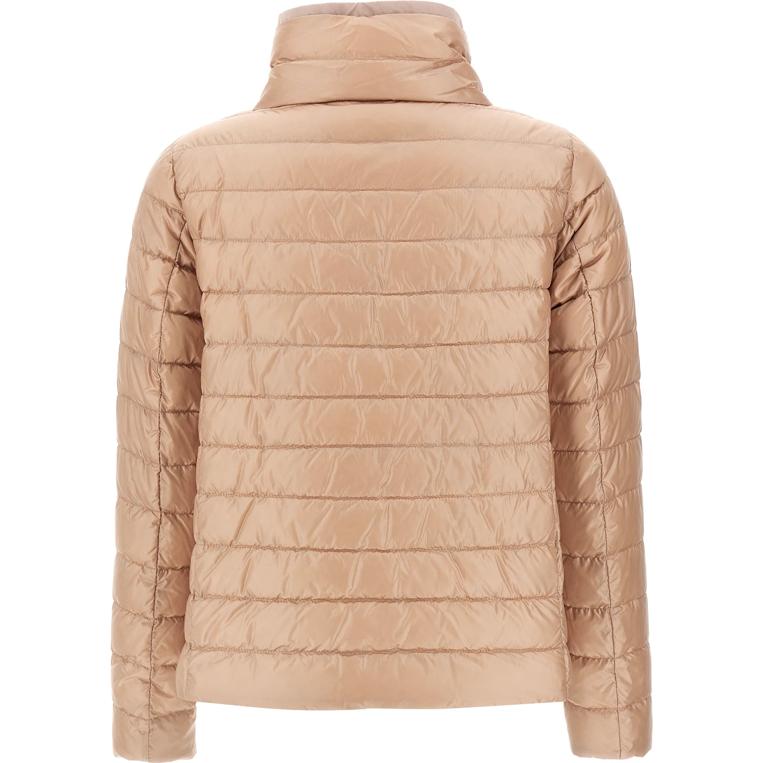 Multicolor Polyamide Full-Length Jacket