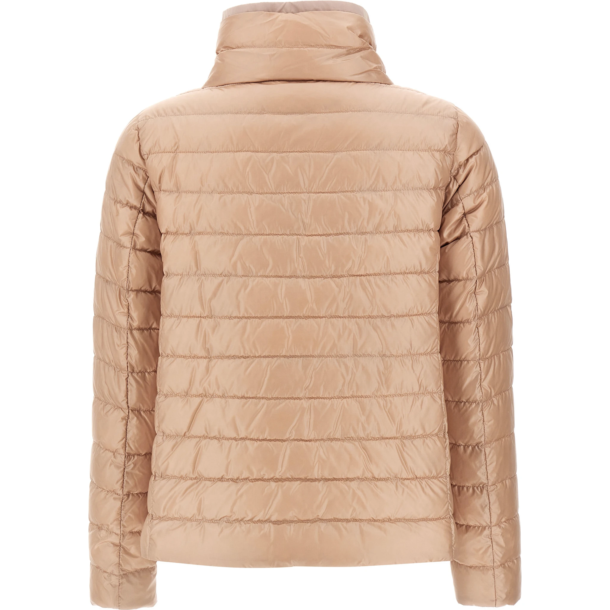 Multicolor Polyamide Full-Length Jacket