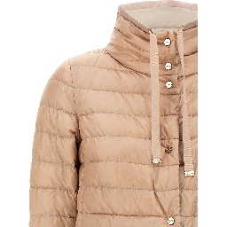 Multicolor Polyamide Full-Length Jacket