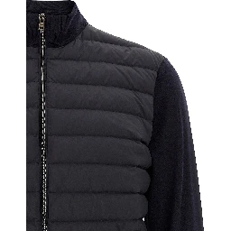 Blue Virgin Wool Cardigan