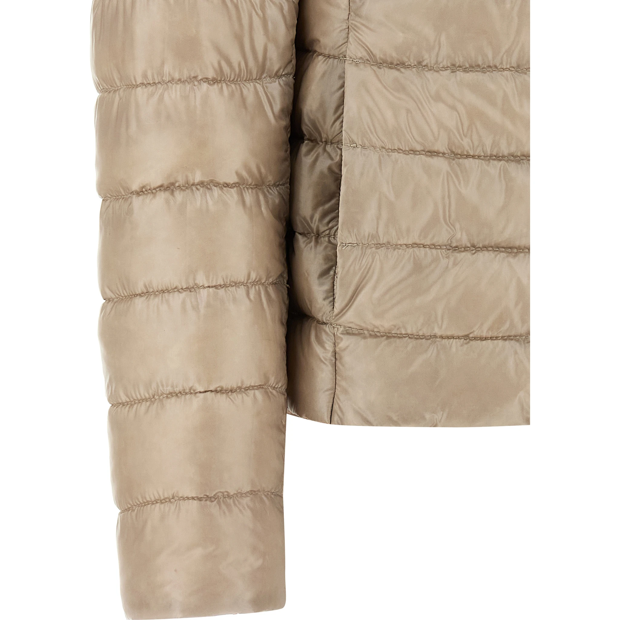 Multicolor Polyamide Full-Length Jacket