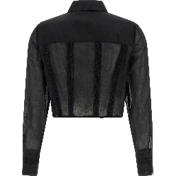 Black Cotton Blouse