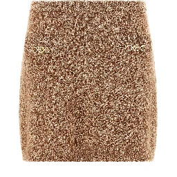 Multicolor Virgin Wool Long Skirt