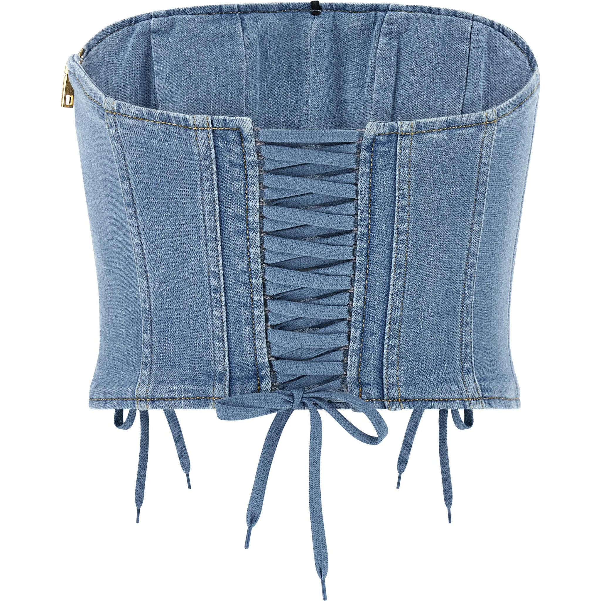 Blue Cotton Blouse