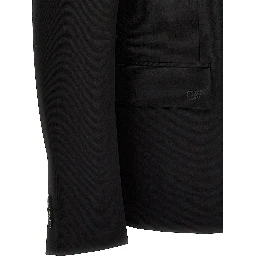 Black Wool Blazer