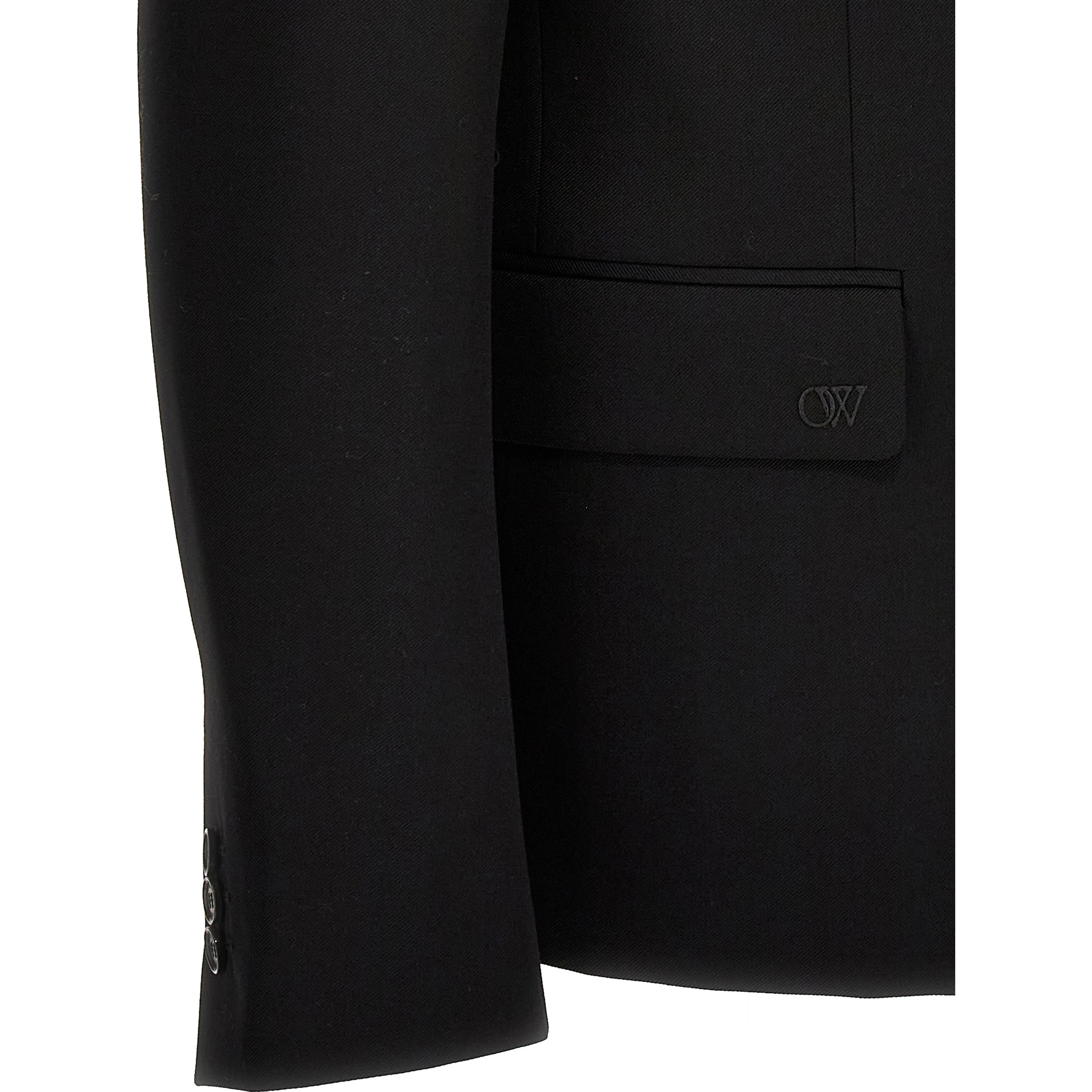 Black Wool Blazer