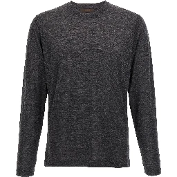 Gray Virgin Wool Sportswear